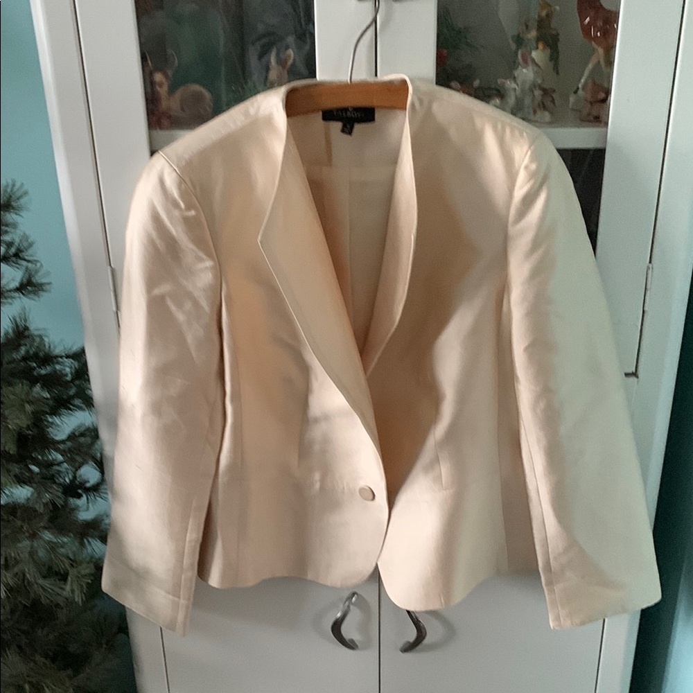 Talbots Champagne Blazer